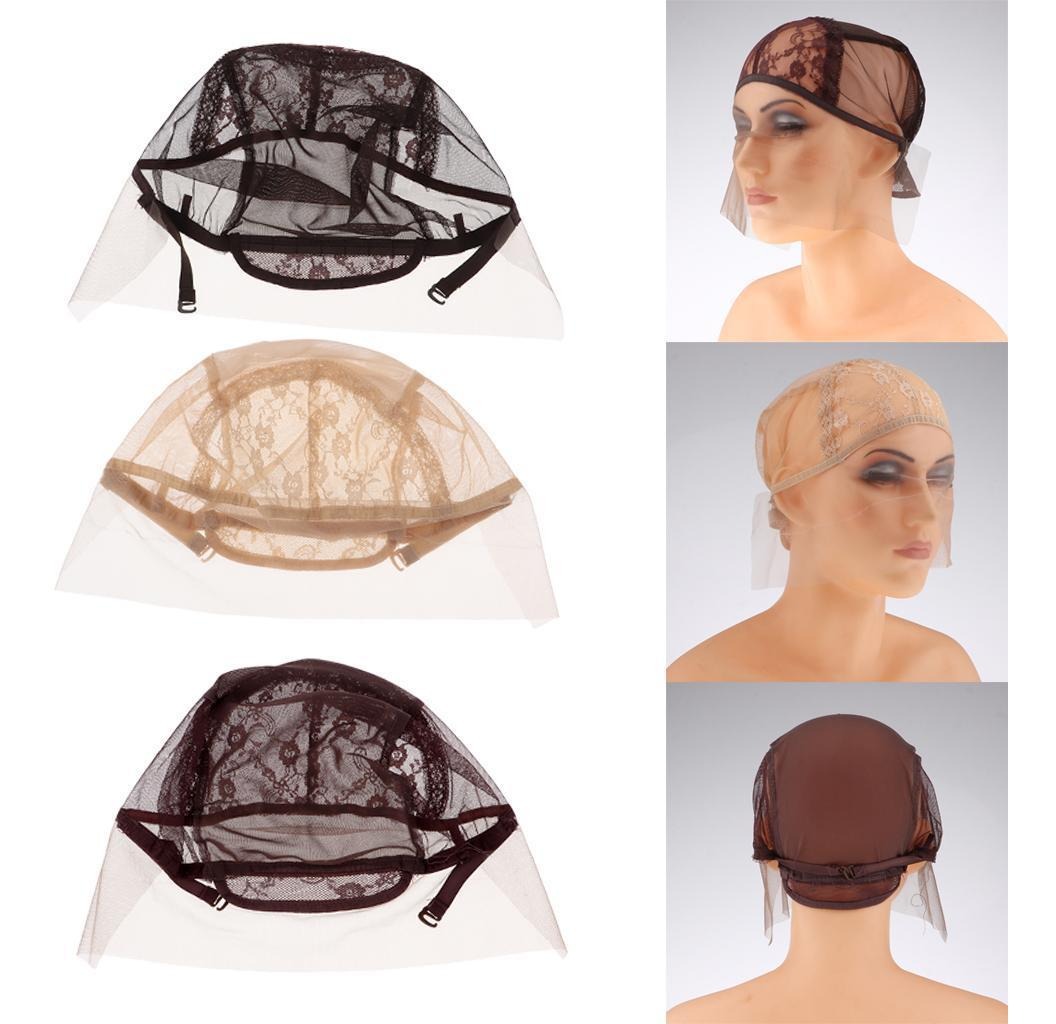 Elastic Dome Cap Wig Cap Lace Front Net Para Fazer Perucas - Imagem 3