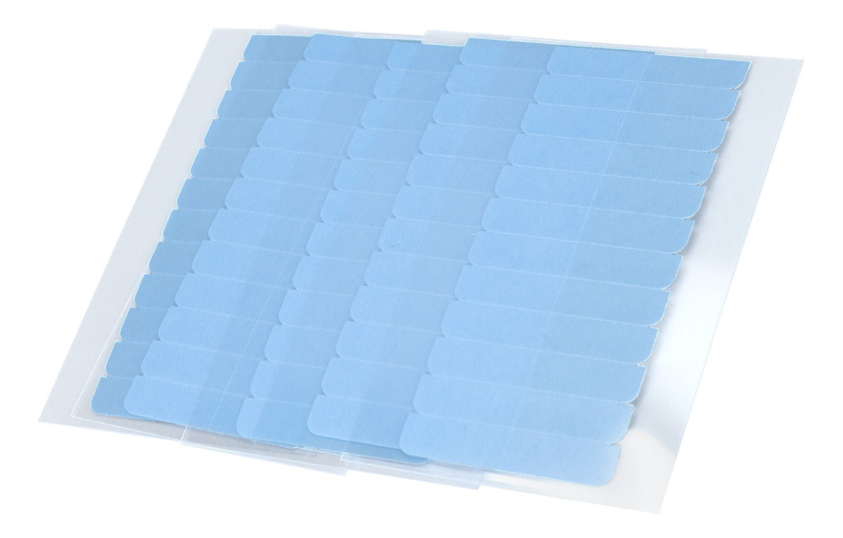 Peruca De 5 Folhas, Fita Adesiva Dupla Face, Azul, Impermeáv - Imagem 7