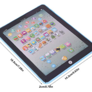 Crianças Crianças Tablet Pad Pré-escolar Eletrônico Inglês