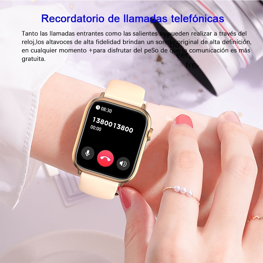1.83 Smartwatch Feminino, À Prova D'água, Telefone - Imagem 12