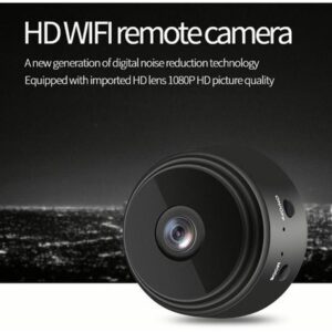 2x Câmera Espiã Miniatura Hd Wifi 1080p Com Visão Noturna