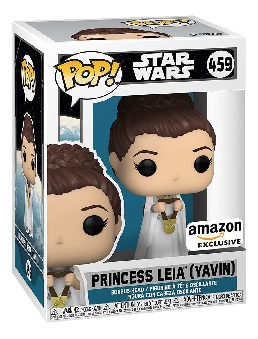 Funko Pop Star Guerra Pela Galáxia Princesa Leia - Imagem 2