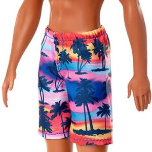 Boneca Barbie Ken Beach Vestindo Mai Estampa