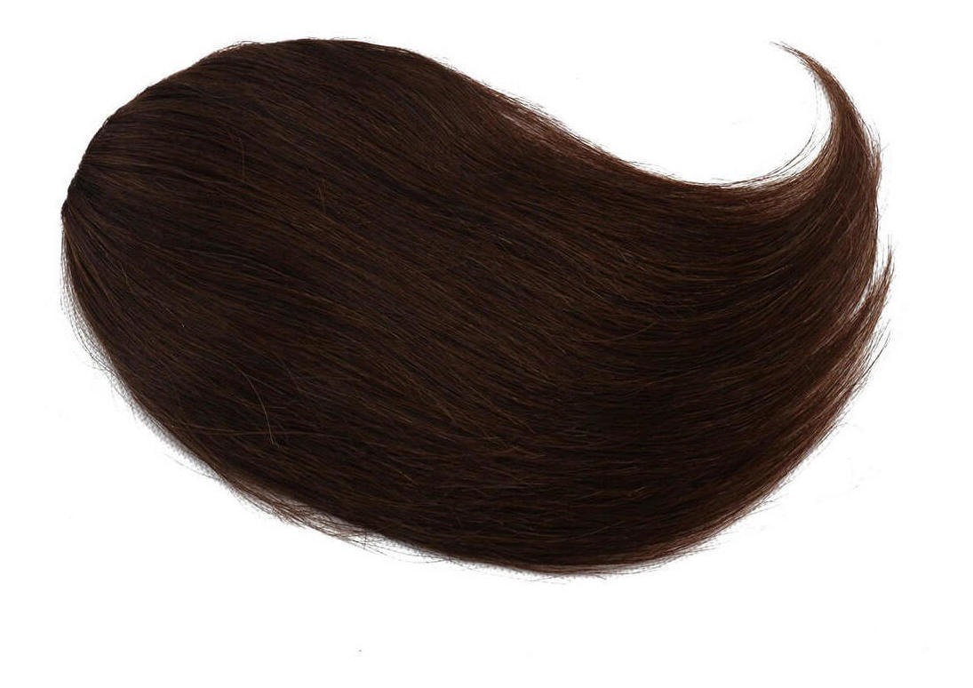Peruca Cabelo Humano Virgem 20cm Franja - Imagem 10