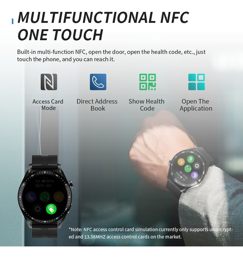Smartwatch Esportivo Com Chamada Bluetooth Nfc 2023 - Imagem 12