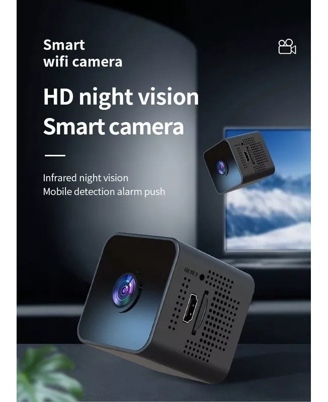 Câmera Hd 1080p Sem Fio Com Visão Noturna - 360 Ylt004q - Imagem 2