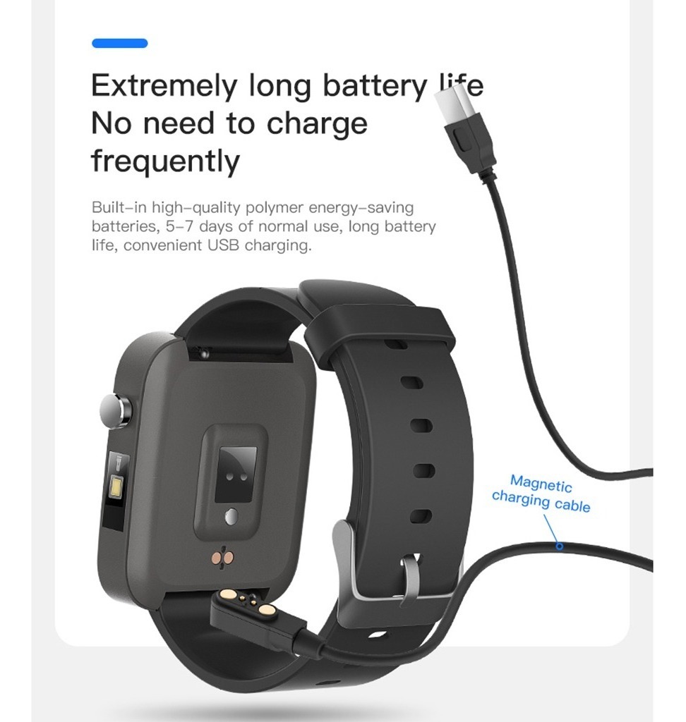 Relógio De Oxigênio No Sangue Com Pressão Arterial Bluetooth - Imagem 4