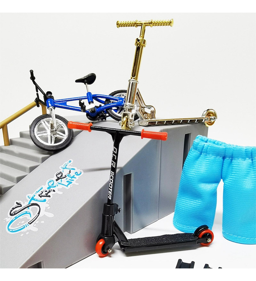Dedo Engraçado Skate Bicicleta Infantil Brinquedos - Imagem 10