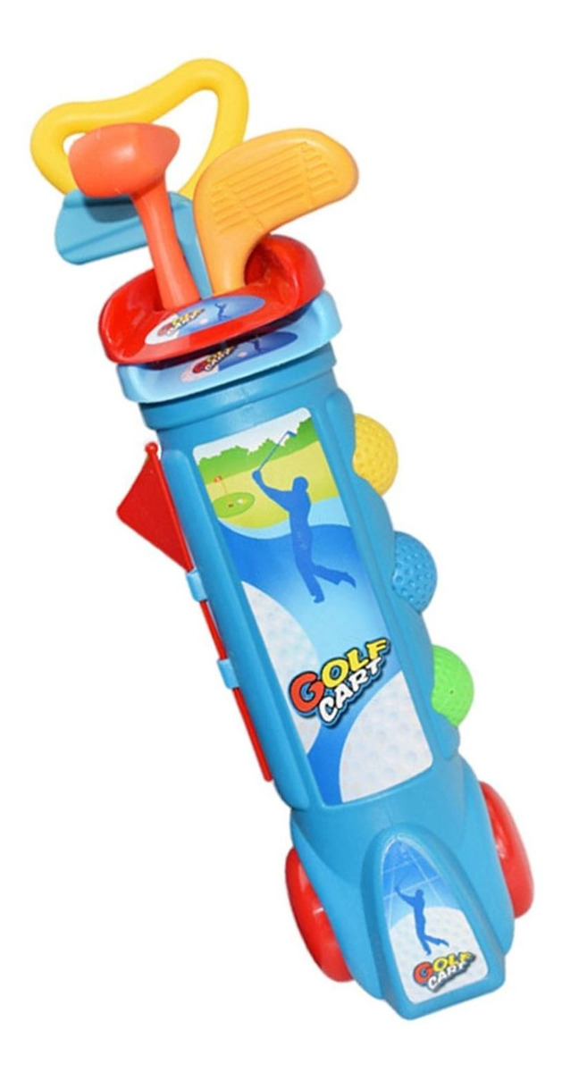 Conjunto De Tacos De Golfe Infantil Brinquedo Educativo - Imagem 5