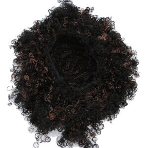 Peruca De Cabelo Peruca Curta Encaracolada Peruca De Cabelo
