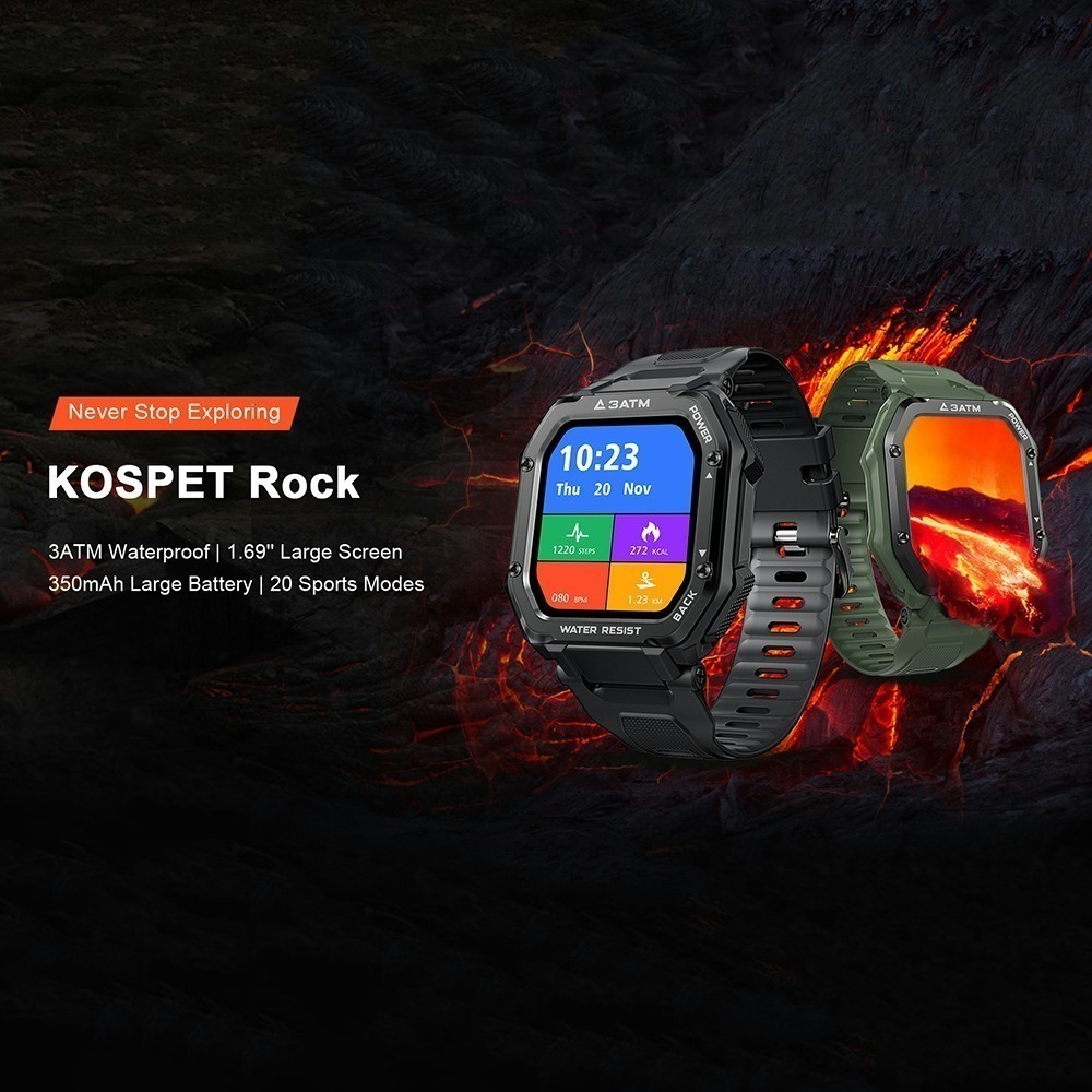 Relógio Inteligente Kospet Rock Smartwatch - Imagem 5