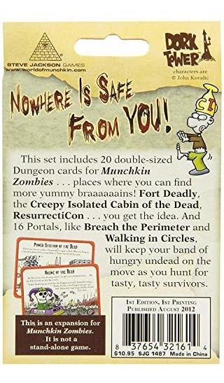 Steve Jackson Games Munchkin Zombies 3 Esconderijos Horrívei - Imagem 2