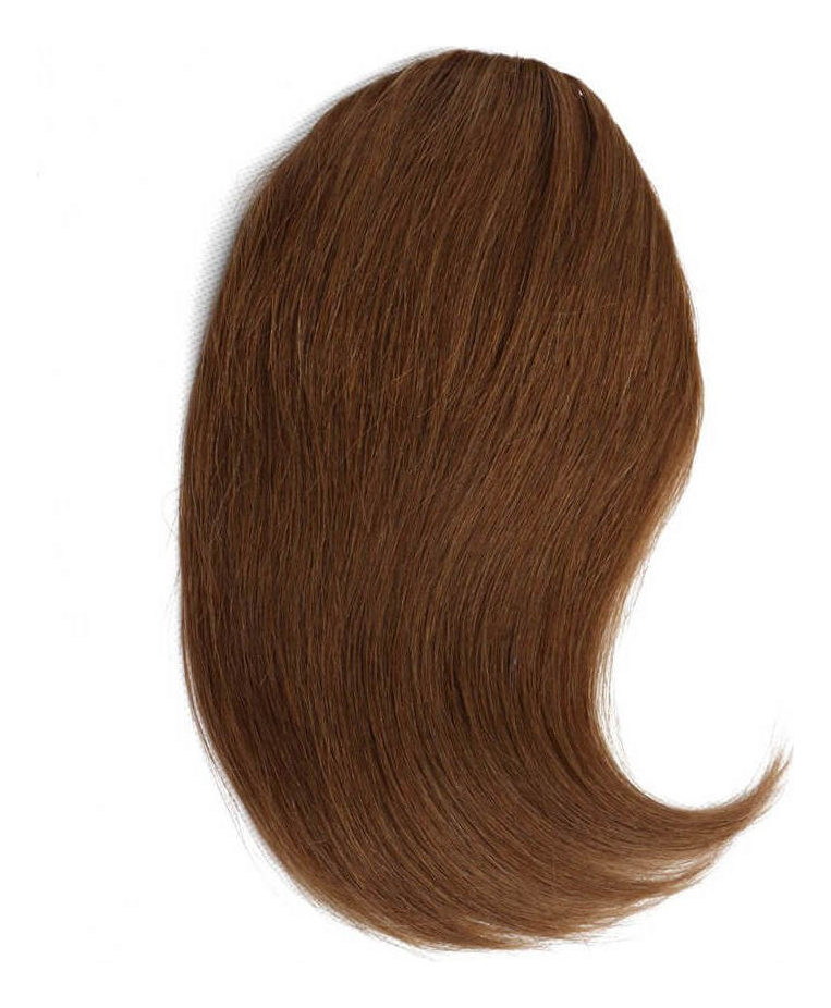 Peruca Cabelo Humano Virgem 20cm Franja - Imagem 2