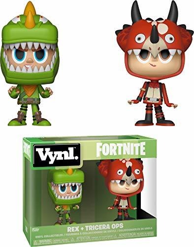 Funko Vynl: Fortnite - Brinquedo Rex & Tricera Ops, Multicol - Imagem 4