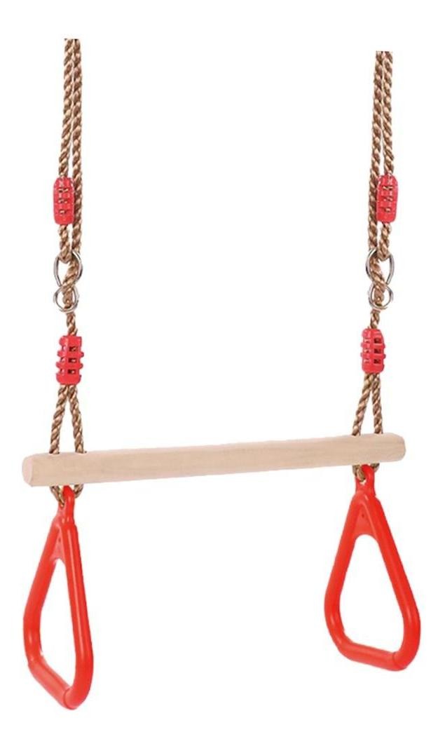 Crianças Indoor Ao Ar Livre Balanço Anel Conjunto Jardim - Imagem 5
