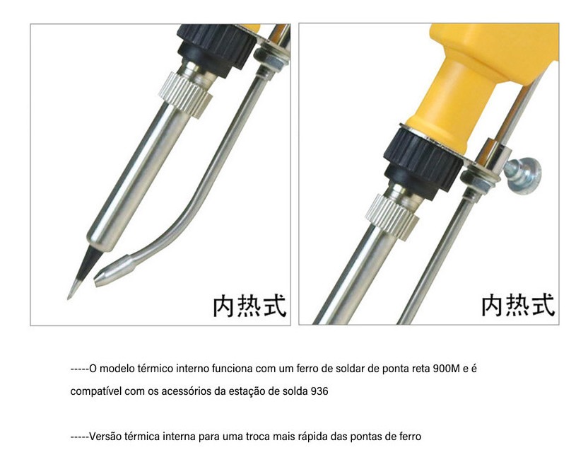 Pistola De Solda Automática De Estanho 60w 220v - Imagem 7