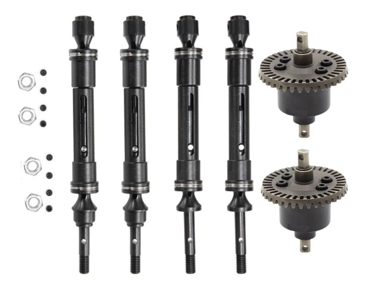 Conjunto Diferencial Do Eixo De Transmissão Do Carro Rc - Imagem 14