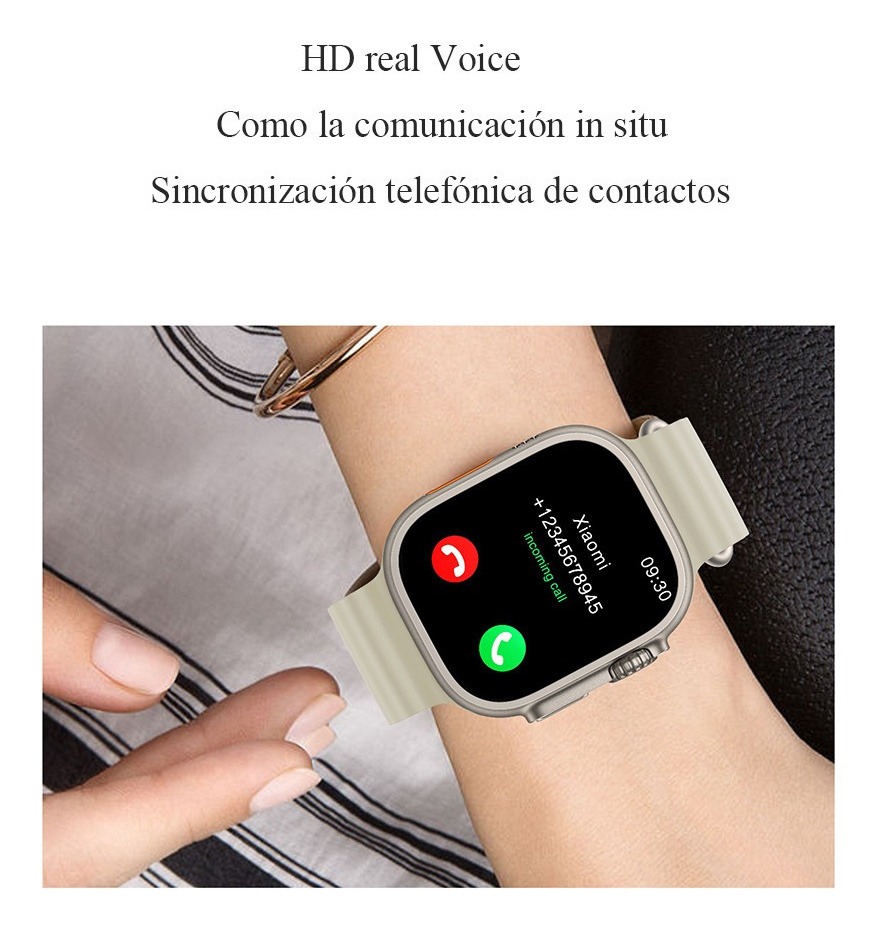 Smartwatch Hk8 Pro Max Nfc Ip68 - Imagem 6