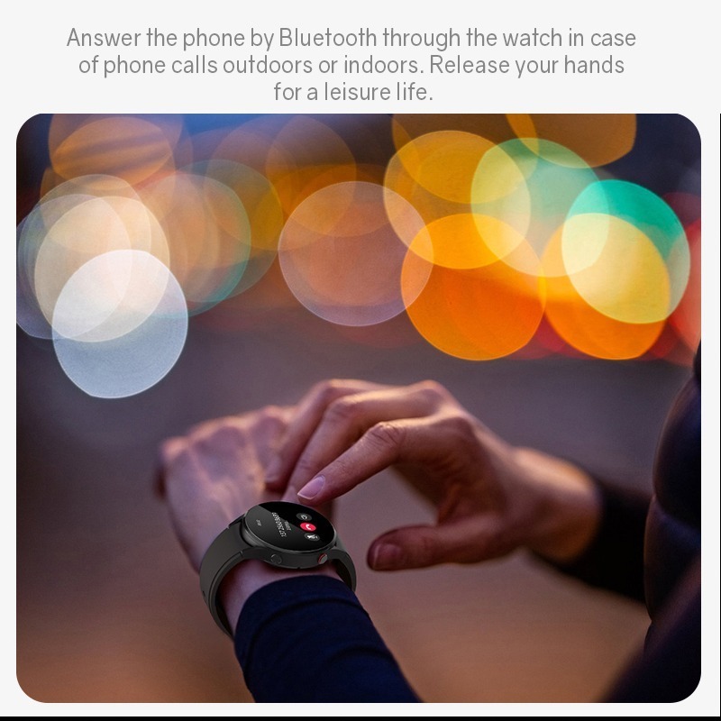 Calculadora De Chamadas Bluetooth Smartwatch 1.32 Relógio In - Imagem 3
