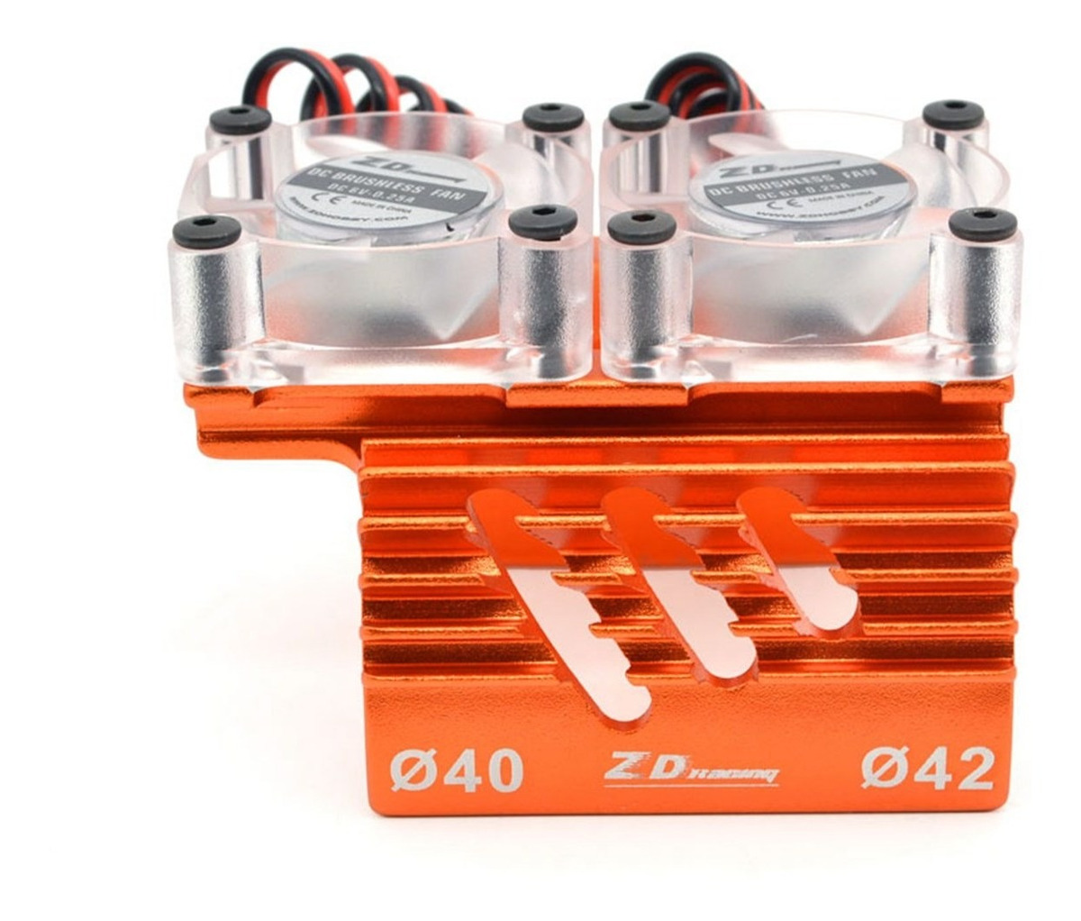 Dissipador De Calor Com Motor De Carro Rc Com Ventilador De - Imagem 3