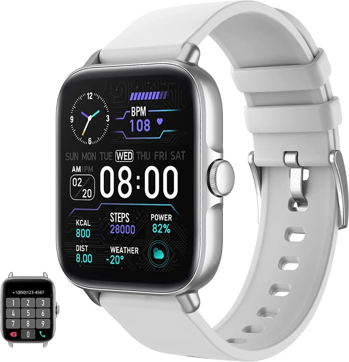 Smartwatch Para Homens E Mulheres (recepção De Cham - Imagem 15