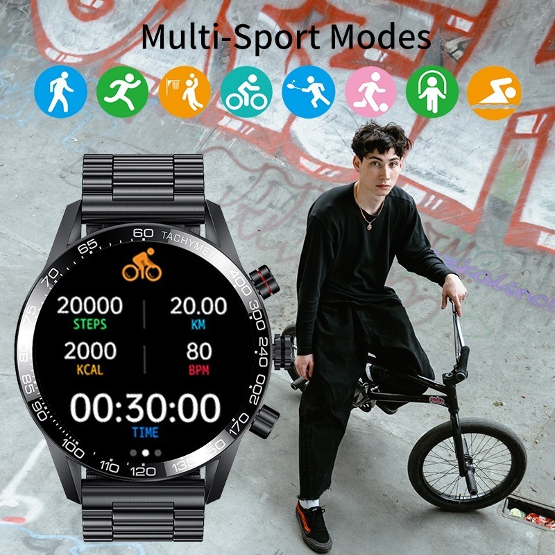 Smartwatch Masculino Esportivo À Prova D'água Bluetooth Lige - Imagem 5