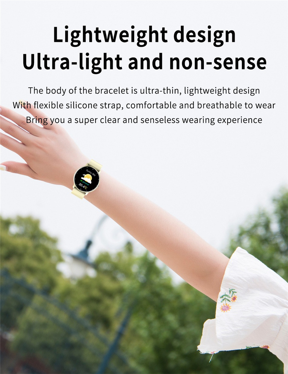 Smartwatch Esportivo Com Tela Sensível Ao Toque Completa - Imagem 4
