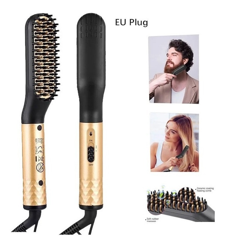 Alisador De Barba Masculino, Escova De Alisamento Profissão