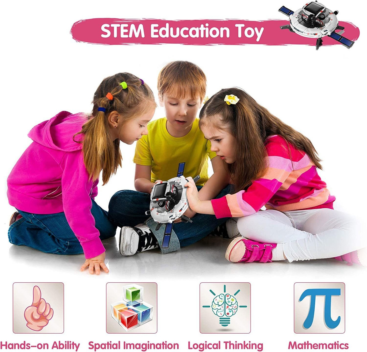 Solar Robot Toys 6 Em 1 Kits De Aprendizagem De Haste Educac - Imagem 5