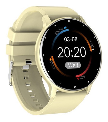 Smartwatch Zl02 Tela Redonda Rastreador De Fitness - Imagem 9