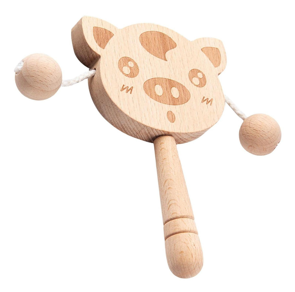 Chocalhos De Madeira De Percussão Manual, Práticos E Durávei - Imagem 4