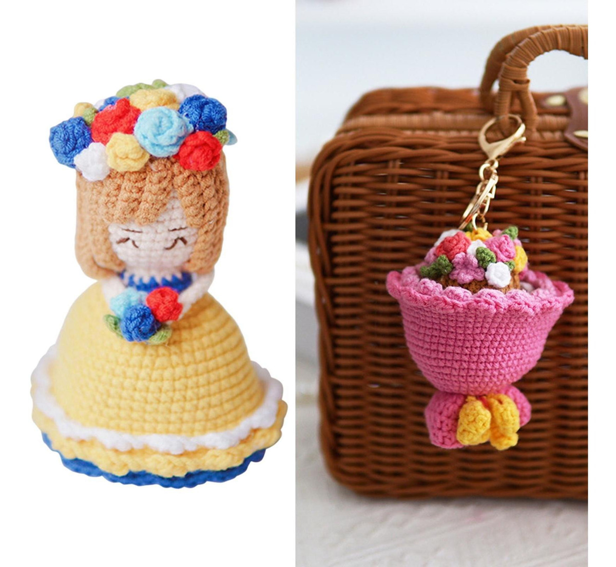 Decoração De Quarto De Boneca De De Crochê Faça Você - Imagem 47