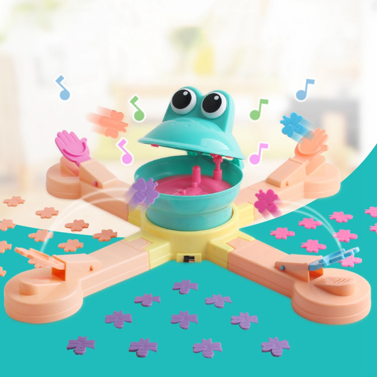 Plástico Mr. Mouth Feed The Frog Jogo Para Crianças - Imagem 3