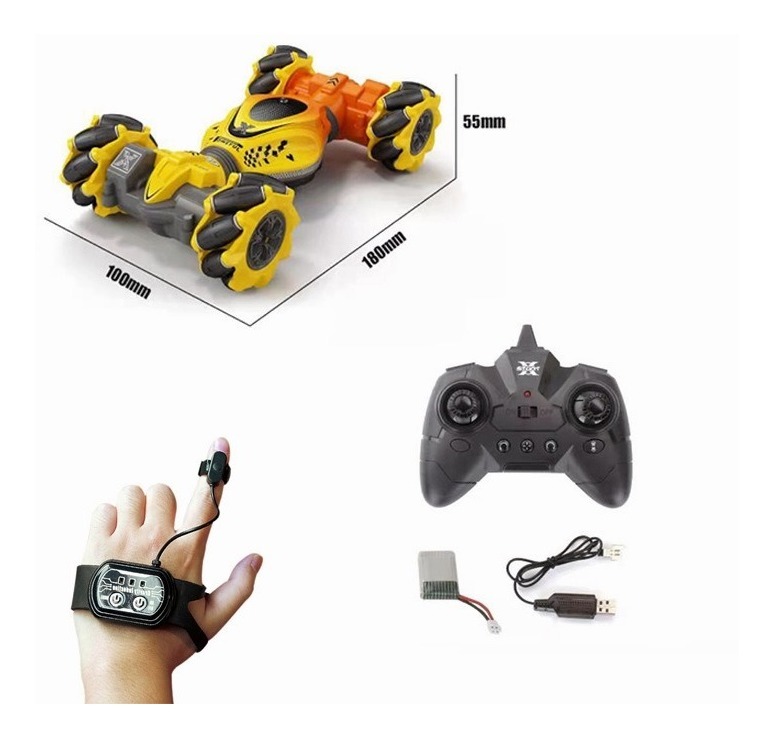 Carro De Brinquedo De Indução Por Gestos Mini Stunt Twist Ca - Imagem 9