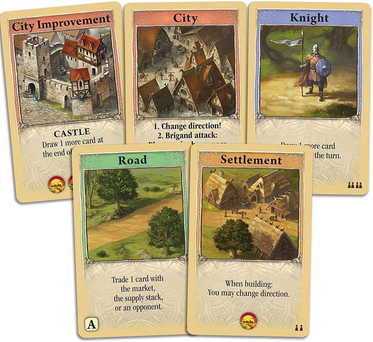 The Struggle For Catan Jogo De Cartas Para Adultos - Imagem 2