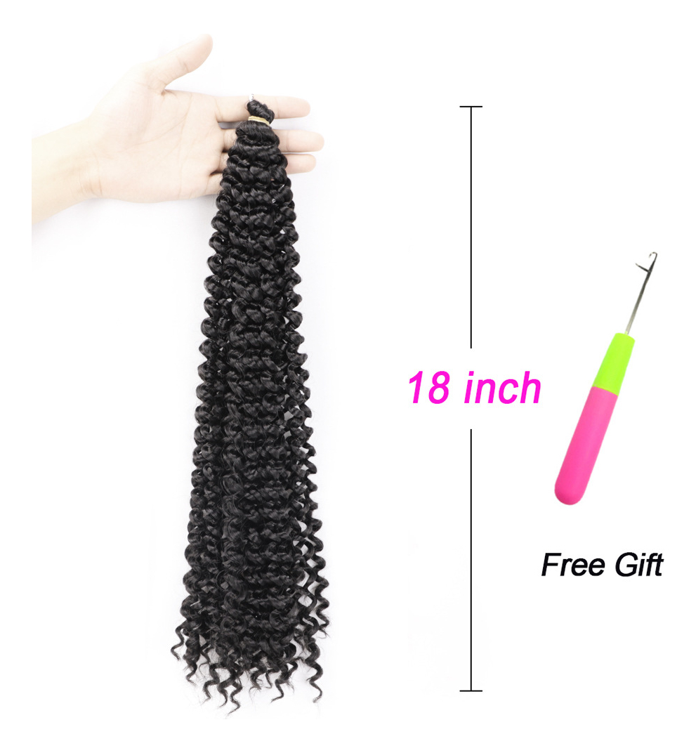 Mega Hair Cabelo Bio Vegetal Cacheado Para Aplique E Braid - Imagem 5