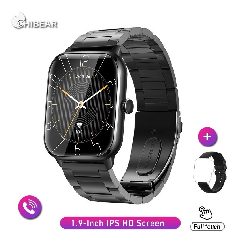 Smartwatch Bluetooth Voice Assistant Smart Watch Men 1.9 - Imagem 11