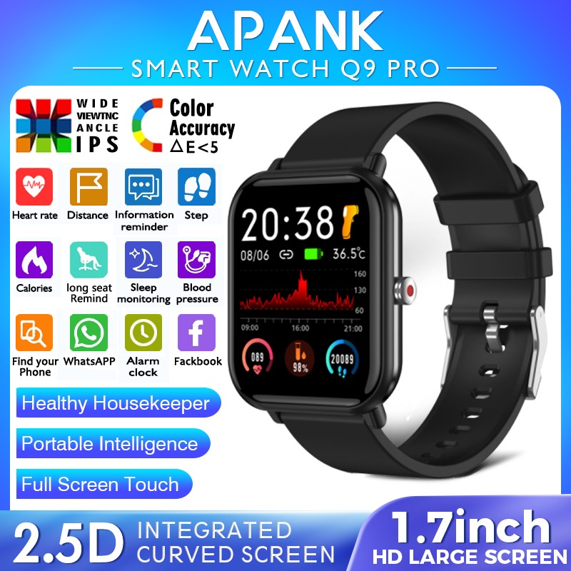 Q9 Smartwatch Masculino Feminino Relógio Esportivo - Imagem 12
