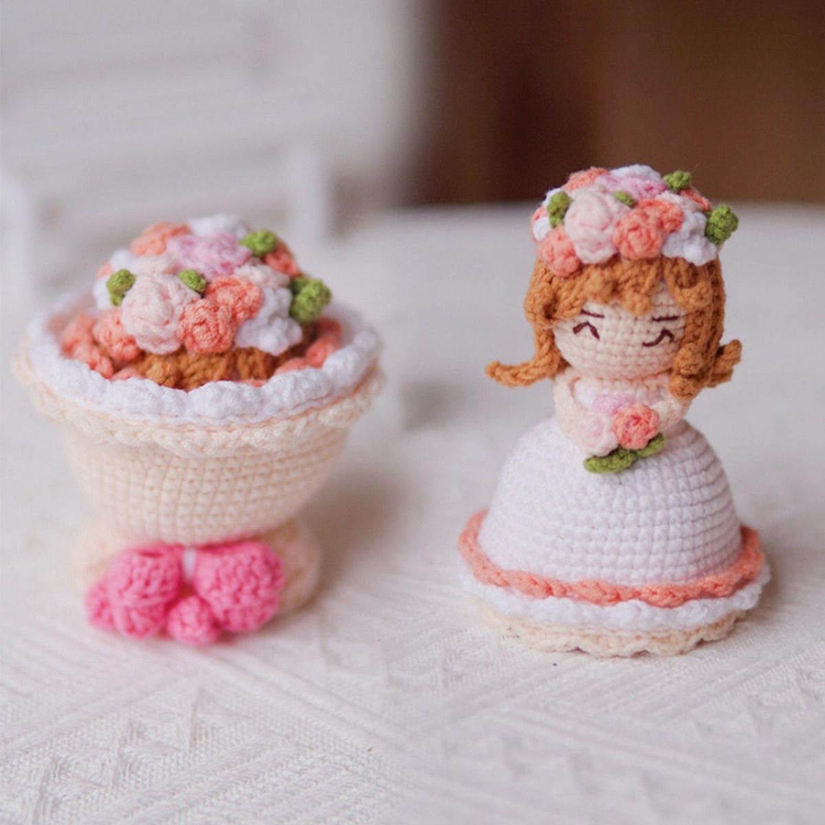 Decoração De Quarto De Boneca De De Crochê Faça Você - Imagem 4
