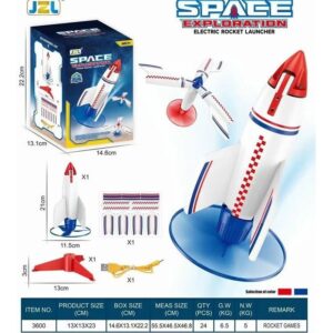 Brinquedo Divertido Infantil Elétrico Skyrocket Outdoor Lumi