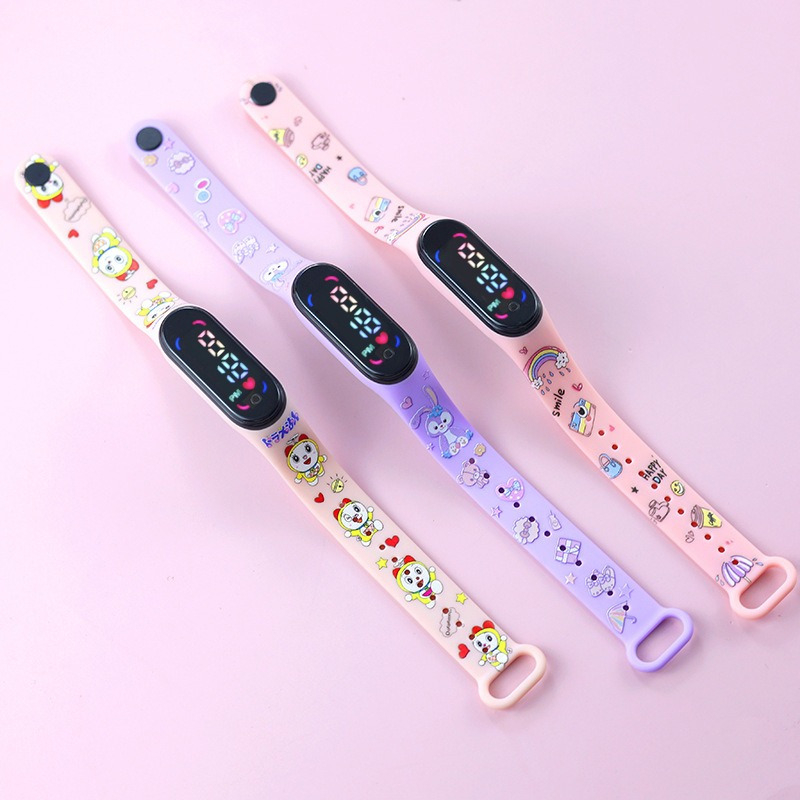 Kit 20 Bicolor Digital Touch Led Relógio Atacado Fornecedor - Imagem 5