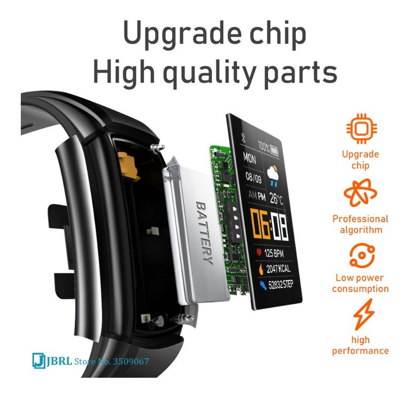 Smartwatch Com Visor Meteorológico Esportivo À Prova D'água - Imagem 5