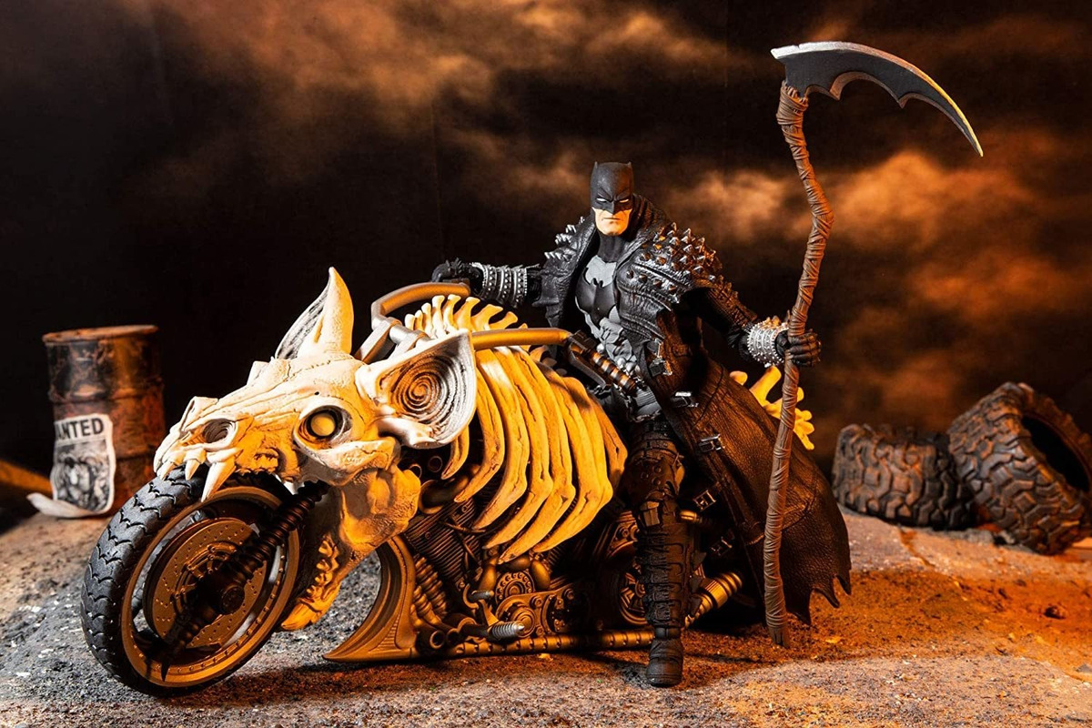 Mcfarlane Toys Dc Multiverse Death Metal Batcycle - Imagem 7