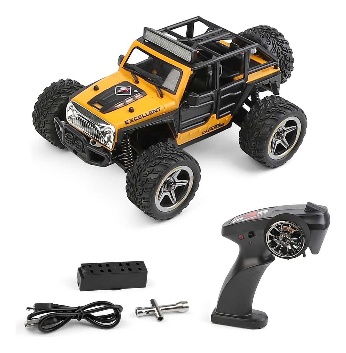 Carro Rc Off-road Carro Caminhão De Curta Duração 22 Km/h - Imagem 3
