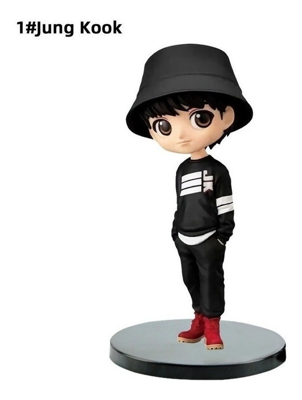 7 Unidades/conjunto Bangtan Boys Groups Action Figures Bts T - Imagem 6