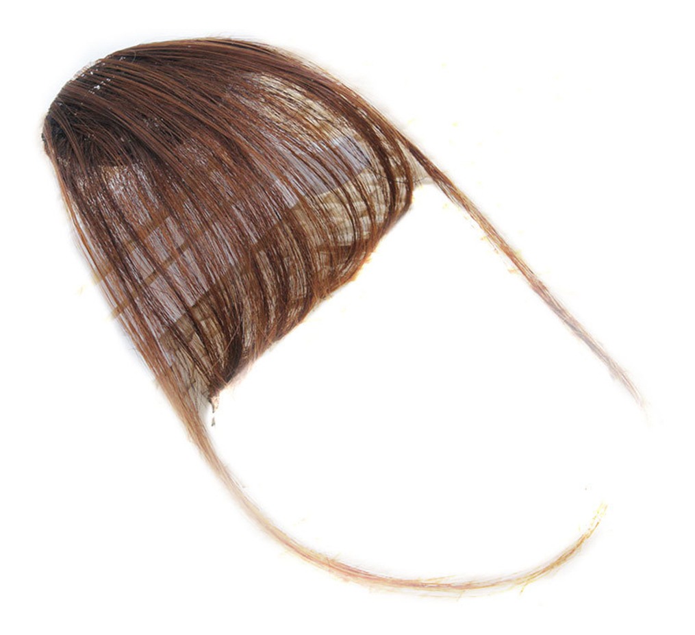 Grampo De Cabelo Falso Feminino Peruca De Extensão De Franja - Imagem 12