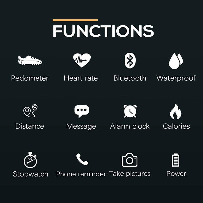 Smartwatch Natação Prova D'água Frequência Cardíaca - Imagem 2