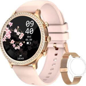 Smartwatch Para Mulheres, Rastreador De Atividades,