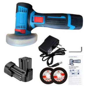 Politriz Angular Profissional 500w 220v 2 Desbaste 2 Bateria