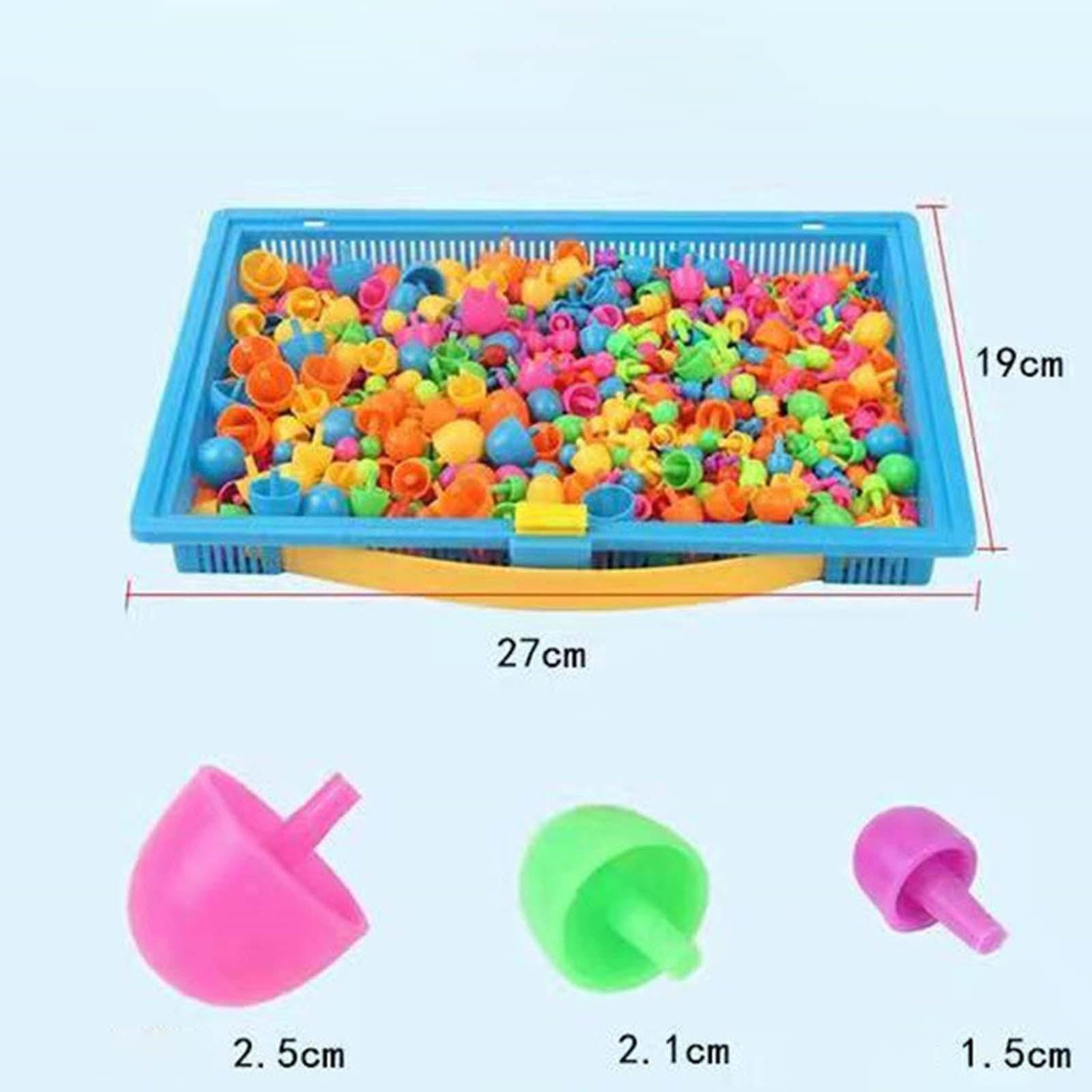 Brinquedos De Cogumelos Peg Brinquedos De 296 Unidades De De - Imagem 9